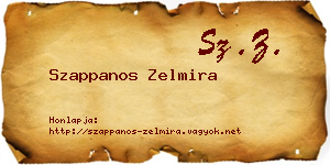 Szappanos Zelmira névjegykártya